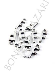 İnce Kulplu Metal Harf - F (9507F)