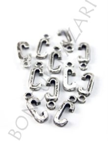 İnce Kulplu Metal Harf - C (9507C)