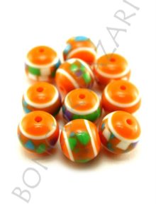 Plastik Şeker Boncuk - 12 mm Turuncu (PL4204)