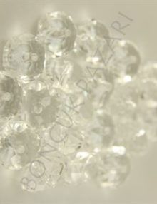 Kristal Kesim Plastik Ufo - Şeffaf 4.5x8 mm (PL8004)