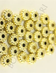 Plastik Takı Ara Malzemeleri - Altın 5x9 mm (PLR0050S)