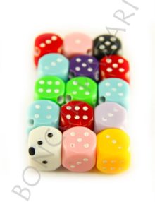 Plastik Takı Ara Malzemeleri - Karışık 10 mm (PLR4894R)