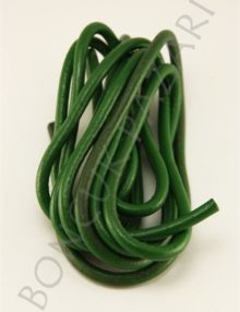 4.5 mm Yuvarlak Deri İp Asker Yeşili (DRY072)
